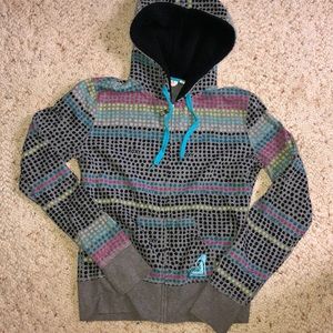 Roxy zip up hoodie
